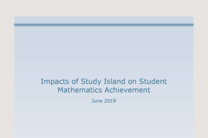 WEBD 35 007 Study Island Impact Report Math